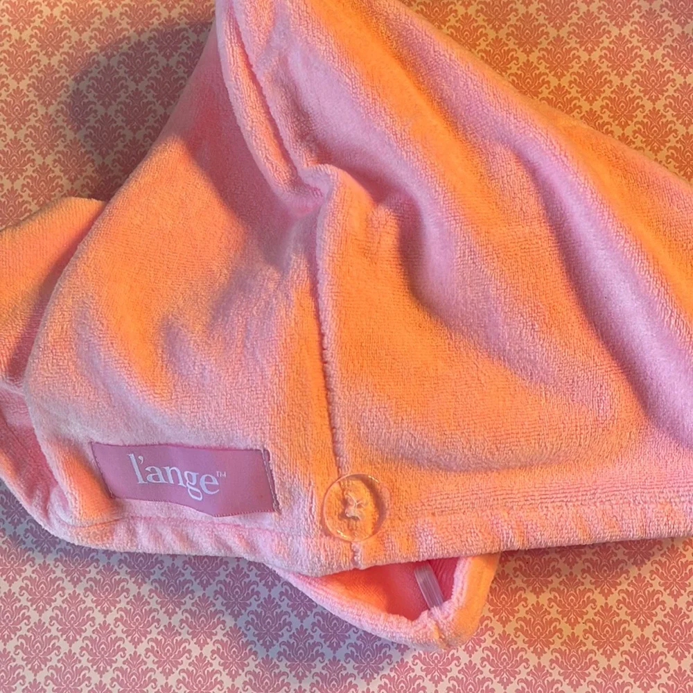 L’ange Blush Hair Wrap Towel